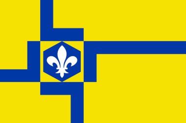 Lelystad, Hollanda bayrağı