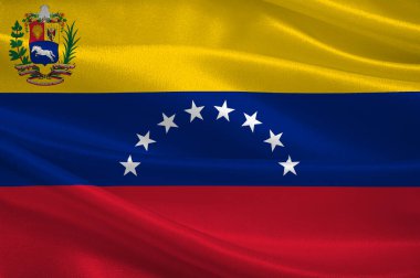Bolivarcı venezuela Cumhuriyeti bayrağı