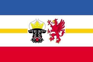 mecklenburg-vorpommern, Almanya bayrağı