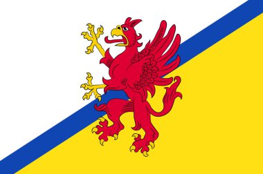 Mecklenburg-Vorpommern, Almanya bölgesindeki Vorpommern-Greifswald bayrağı