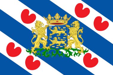 Friesland, Hollanda bayrağı