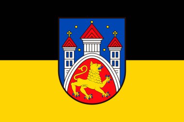 Lower Saxony, Almanya bölgesindeki Goettingen bayrağı