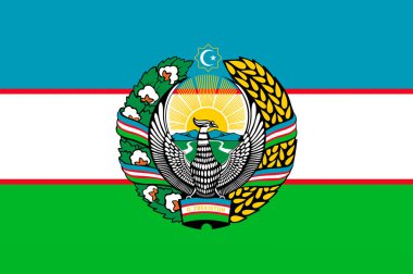Özbekistan bayrağı
