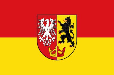 Rheinland-Palatinate, Almanya içinde Bad Neuenahr-Ahrweiler bayrağı