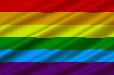 Gökkuşağı Eşcinsel ve Lgbt bayrağı