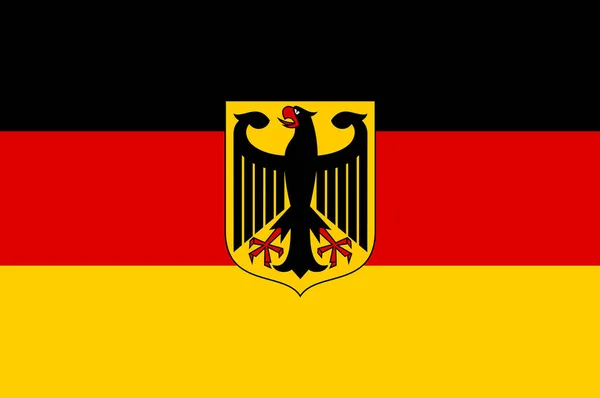 Bandera de Alemania — Foto de Stock