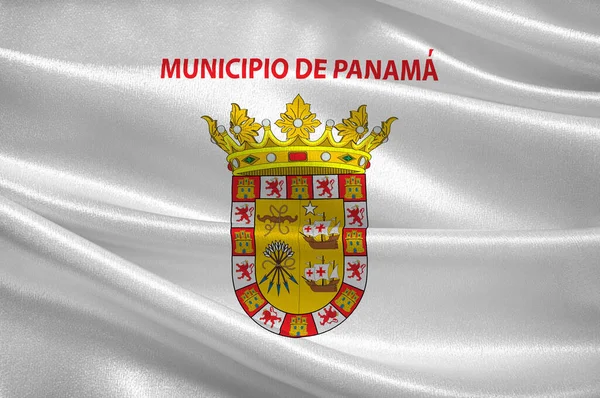 Drapeau de Panama City au Panama — Photo