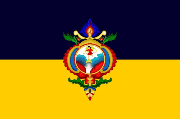 Bandeira de Tegucigalpa em República de Honduras — Fotografia de Stock