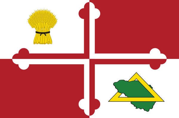 Flag of Howard County in Maryland, USA