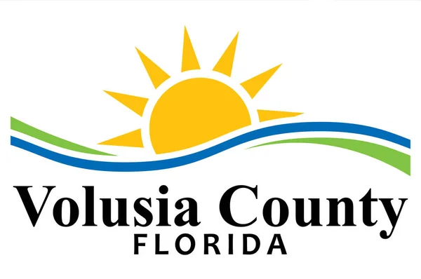 Escudo de armas del Condado de Volusia en Florida, EE.UU. — Foto de Stock