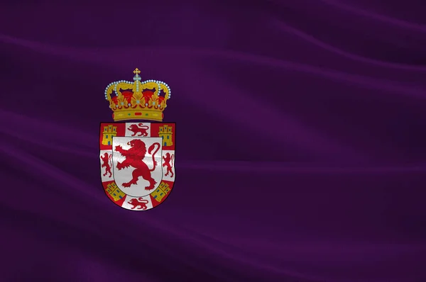 Прапор Кордови в Іспанії — стокове фото
