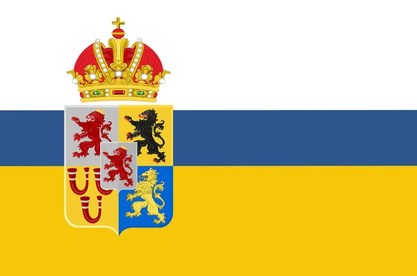 Bandiera del Limburgo, Paesi Bassi — Foto Stock