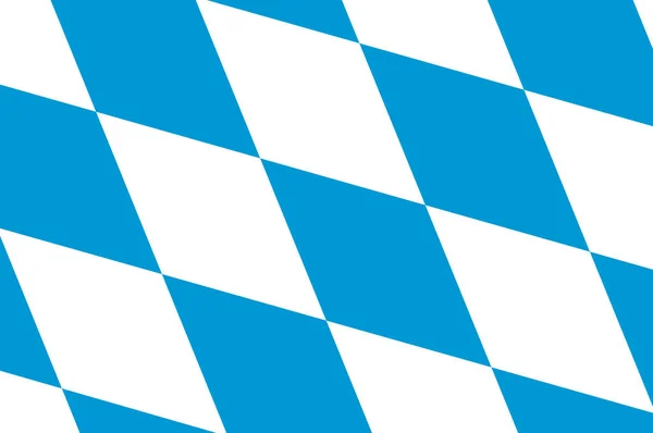 Флаг Баварии в Германии — стоковое фото