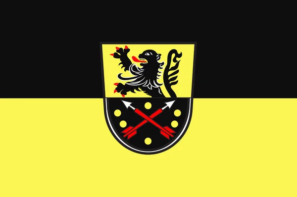 Bandeira de Bad Breisig in North Rhine-Westphalia, Alemania — Fotografia de Stock