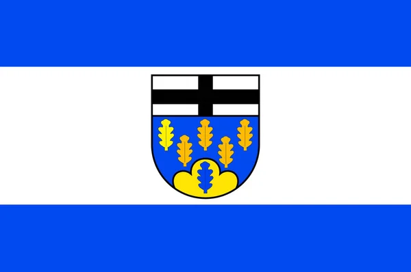 Bergs flagga i Nordrhein-Westfalen, Tyskland — Stockfoto