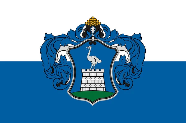 Прапор округу Vas в Угорщині — стокове фото