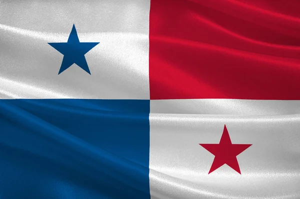 Bandera de Panamá — Foto de Stock