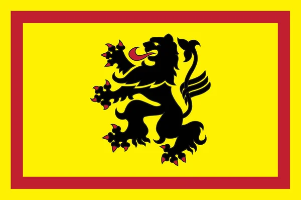 Almanya 'daki Saxony bölgesindeki Meissen bayrağı — Stok fotoğraf