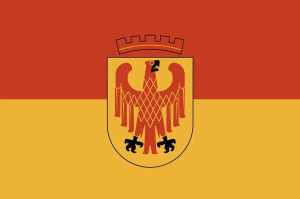 Bandera de Potsdam en Brandeburgo, Alemania — Foto de Stock