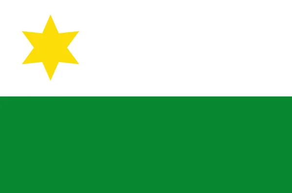 A Liechtensteini Planken zászlaja — Stock Fotó