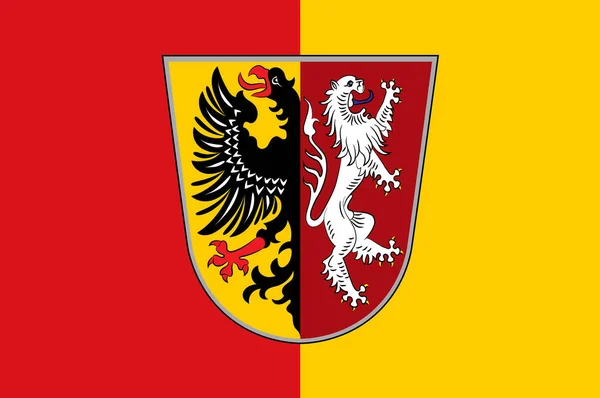 Goslars flagga i Niedersachsen, Tyskland — Stockfoto