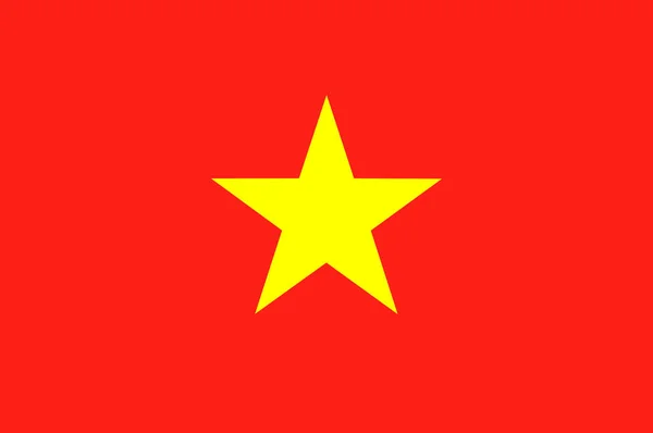 Bandera de Vietnam — Foto de Stock