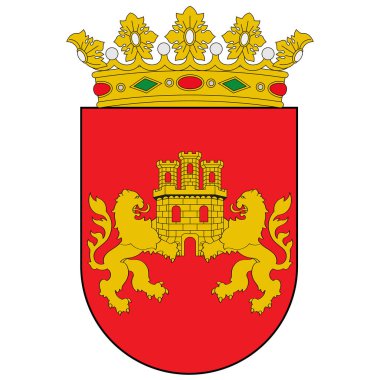 İspanya 'nın Bask ülkesinde Cuadrilla de Zuia' nın arması