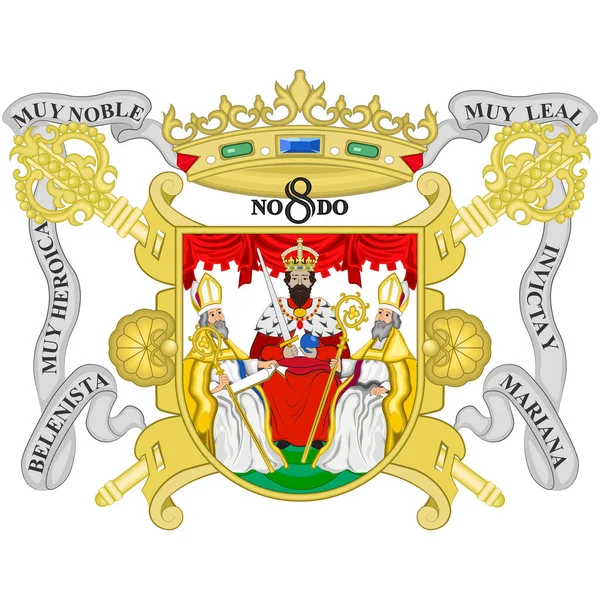 Escudo de Sevilla en Andalucía de España — Vector de stock