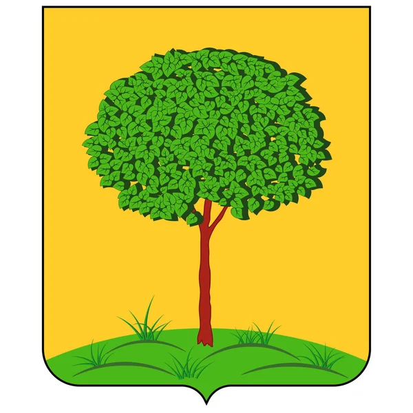 リペツクの紋章はロシアのリペツク州の都市と行政の中心地である ベクターイラスト — ストックベクタ