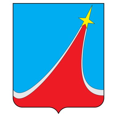 Lyubertsy, Rusya 'da Moskova Oblastı' nda Lyuberetsky Bölgesi 'nin yönetim merkezi olan şehir. Vektör illüstrasyonu