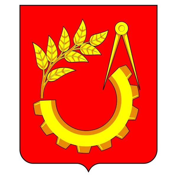 Escudo Armas Balashikha Una Ciudad Óblast Moscú Rusia Ilustración Vectorial — Vector de stock