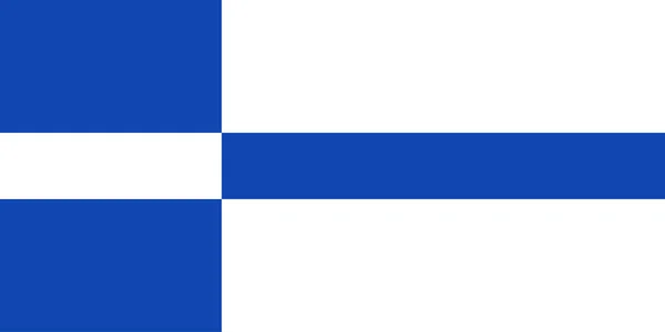 Flaga Haapsalu Jest Nadmorskim Kurortem Położonym Zachodnim Wybrzeżu Estonii Ilustracja — Wektor stockowy