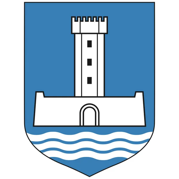 Escudo Armas Del Condado Jarva Uno Los Condados Estonia Ilustración — Vector de stock