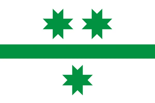 Bandeira Rapla Uma Cidade Centro Estônia Capital Condado Rapla Centro —  Vetores de Stock
