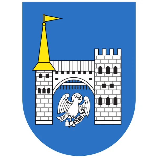 Kuressaare Een Plaats Estlandse Gemeente Kaarma Provincie Saaremaa Vectorillustratie — Stockvector