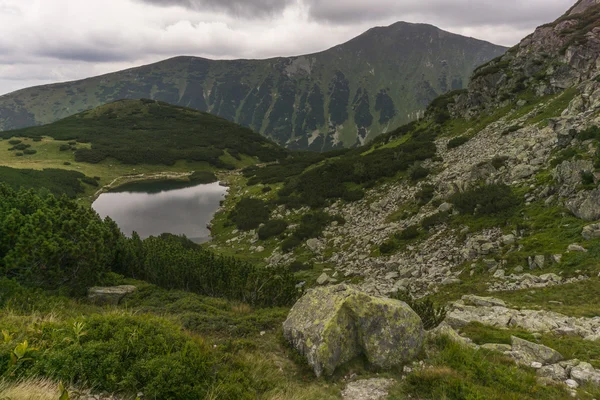 Θέα από το μονοπάτι δυτικά Όρη Τάτρα Σλοβακία — Φωτογραφία Αρχείου