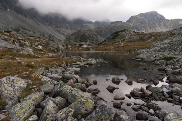 Όμορφο τοπίο των βουνών Tatra υψηλό. Σλοβακία — Φωτογραφία Αρχείου