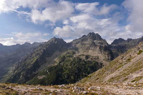 Panorama of amazing summer mountains under the clouds. Tatry. Sl — Stock Photo, Image