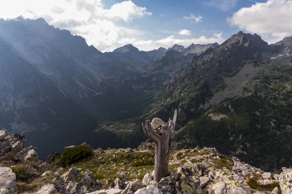Alpská krajina. Vysoké Tatry Slovensko — Stock fotografie