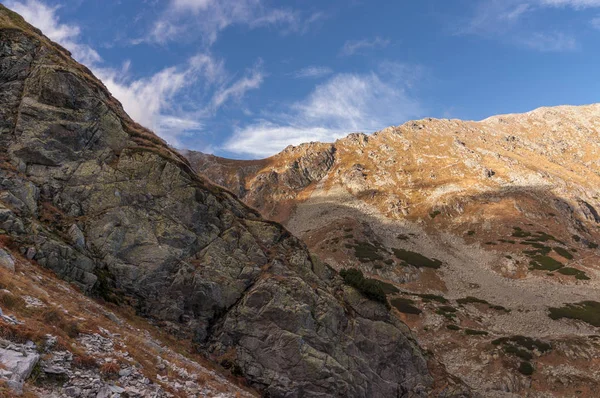 Перевал в Высоких Татрах — стоковое фото