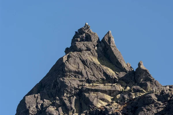 高タトラ山脈に Mnich のサミットのビュー — ストック写真
