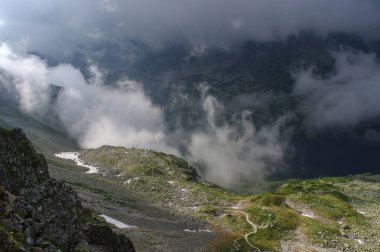 Dağları'nın muhteşem yaz görünümü. Tatry