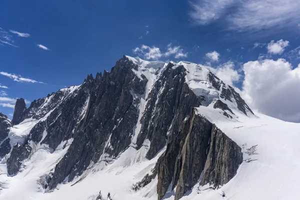 Paisaje rocoso del macizo del Mont Blanc. Alpes . — Foto de Stock