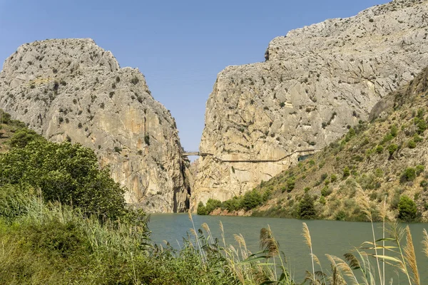 El Chorro. Malaga il. İspanya.
