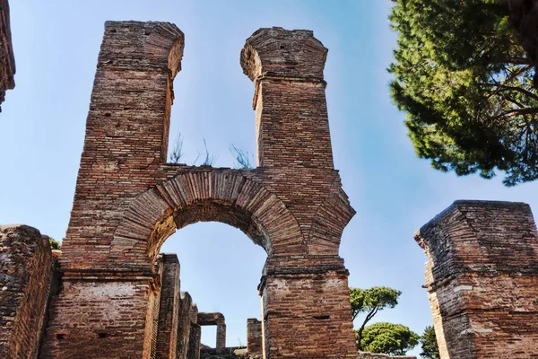 Archäologische römische Stätte von ostia antica - Italien — Stockfoto