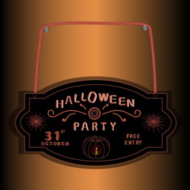 Cadılar Bayramı için logo gösterimi