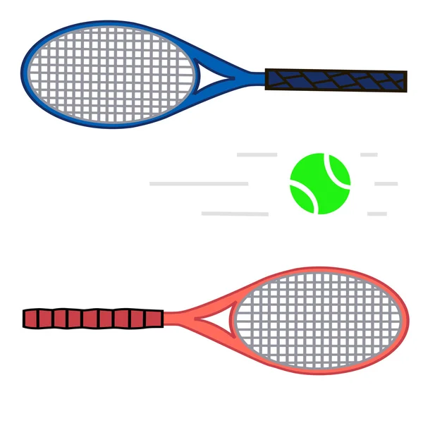 Иллюстрация логотипа для газонного тенниса — стоковый вектор