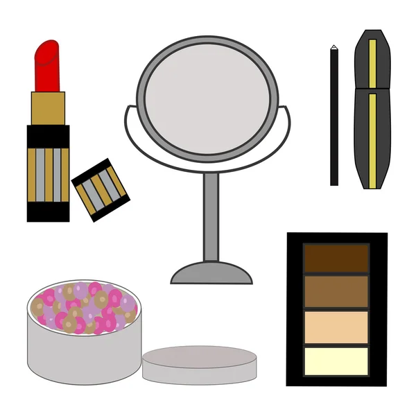 Illustration of logo for women's cosmetics. — Stock Vector