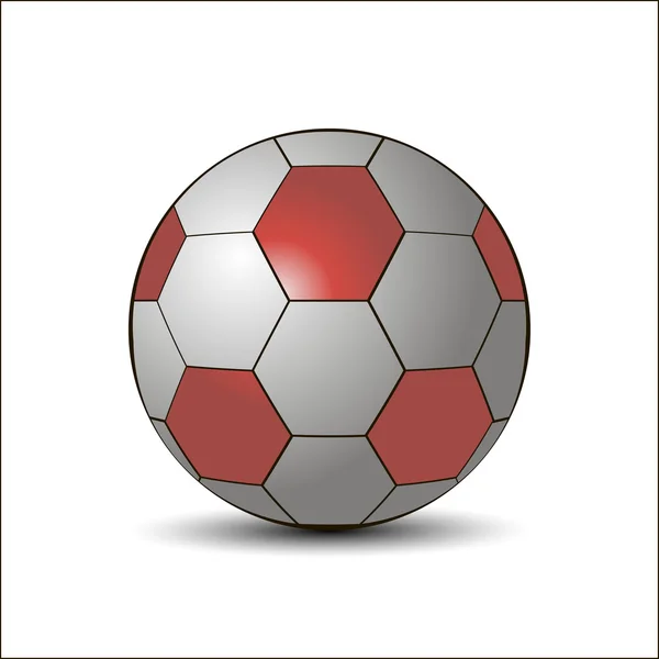 Logotipo ilustración para el fútbol — Vector de stock