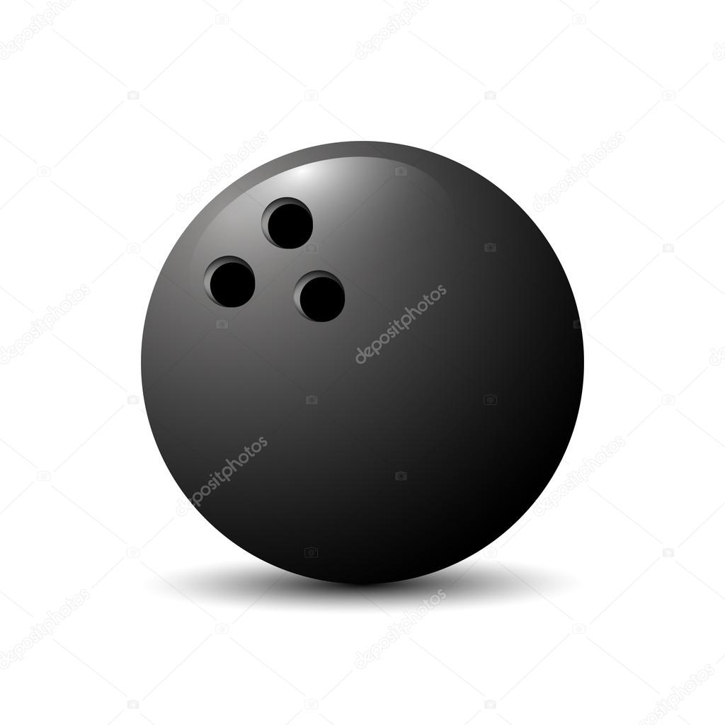 Vector logo illustration for bowling